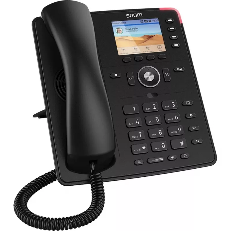 IP telefonas Snom D713 juodas TFT