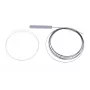 Kabelių skirstytuvas Extralink Splitter 1:4 PLC 250µm be jungties, sidabrinis PVC