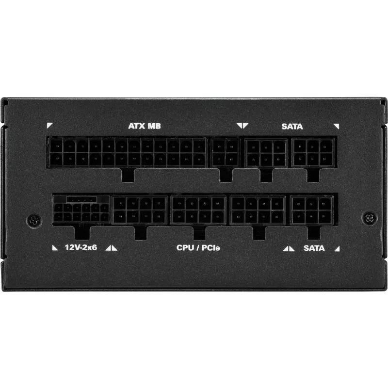 1000W Sharkoon Rebel P20 SFX 1000W (juoda, 1x 12 kontaktų aukštos galios jungtis, 2x PCIe, kabelių valdymas, 1000 vatų)