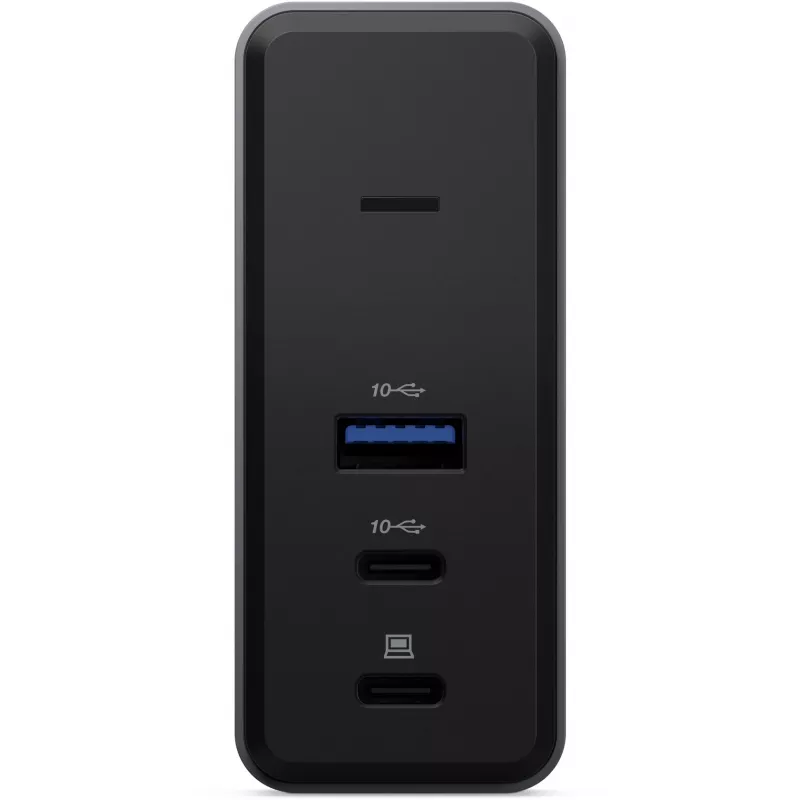 „Lenovo X9“ įkrovimo GaN dokas, laidinis USB 3.2 Gen 2 (3.1 Gen 2) Type-C, pilkas