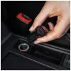 Automobilinis pakrovėjas FIXED FIXCC20N-CU-BK – USB-C ir USB-A prievadai, 20W galia, kompaktiškas prietaisas automobilyje