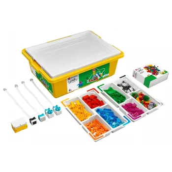 Edukacinis robotikos ir programavimo rinkinys LEGO Education Spike Essential Set A+ 45345 — 449 elementai, amžius 6+