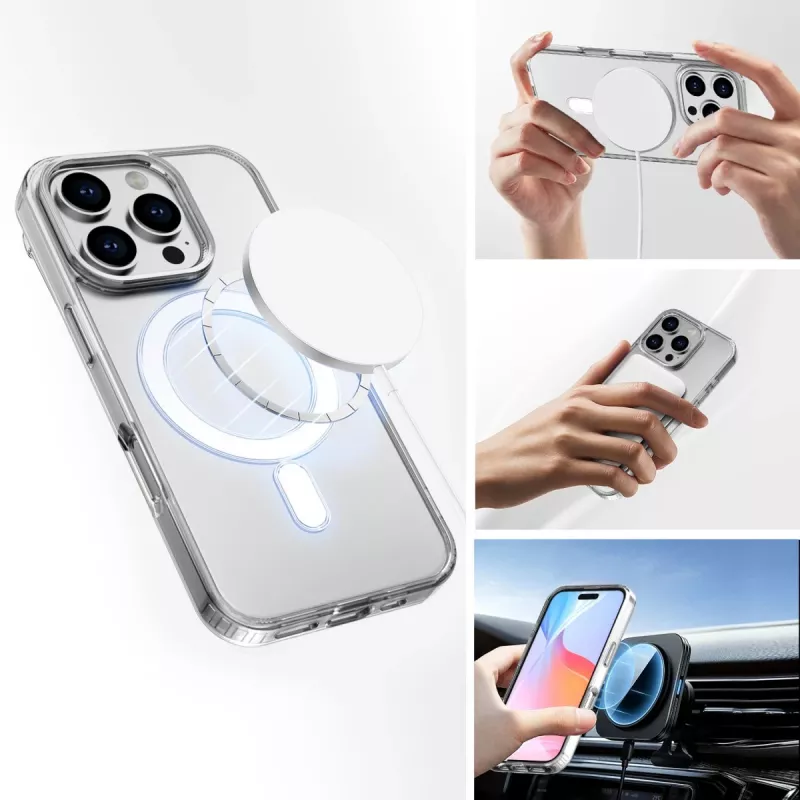 Vidinis įkroviklis 4smarts 541178 permatomas baltas greitas įkrovimas USB Type-C