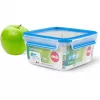 Maisto indas EMSA Clip&Close 1,3 L kvadratinis sandarus BPA neturintis, modelis 3110600387