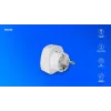 SAVIO AP-01 kelioninis adapteris, JAV lizdas – ES kištukas