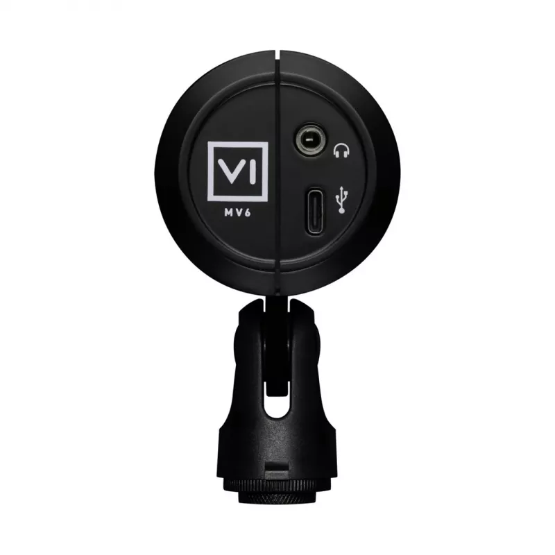 Shure MV6 - USB-C kardioidinis dinaminis mikrofonas žaidėjams ir transliuotojams