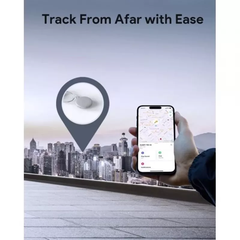 AUKEY Smart Mini Air Tag Bluetooth Tracker, skirtas „Apple Track Mate 1“ serijai TM-10