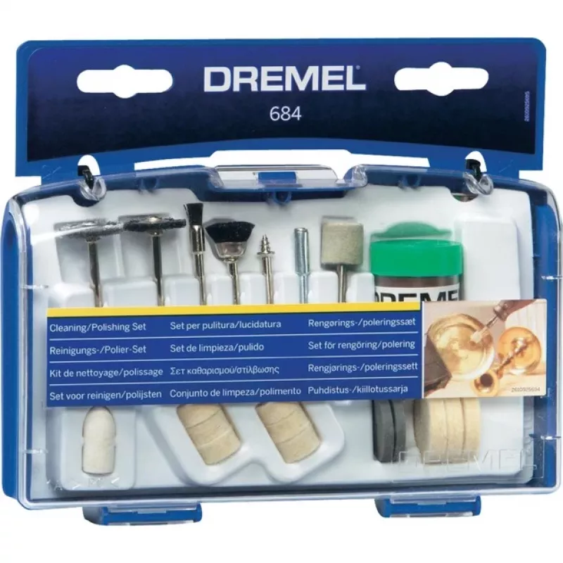 Dremel 684 - Metalas - Plastikas - Pilka - Nerūdijantis plienas - Balta (26150684JA)