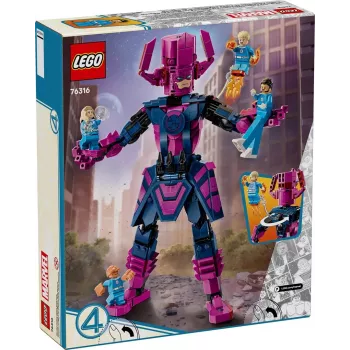 LEGO statybų rinkinys Marvel Super Heroes 76316 — Fantastiškasis ketvertas: Galactus minifigūrėlių rinkinys, 427 detalės, 4 minifigūrėlės, amžius 9+