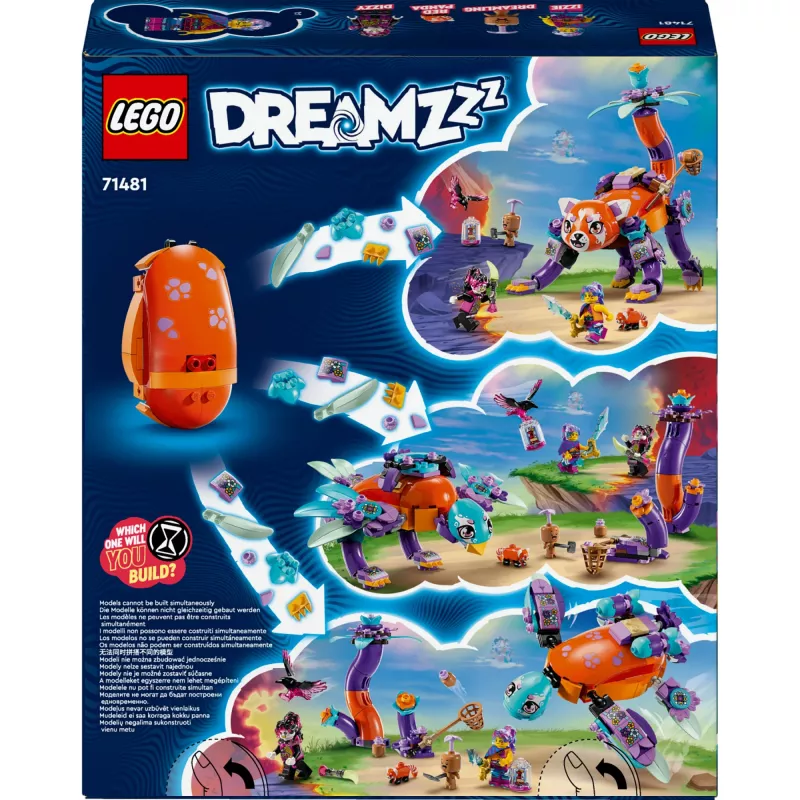 LEGO konstruktorius LEGO DREAMZzz Izzie Dream Animals 71481 – kolekcinis žaidimo rinkinys
