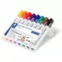 Staedtler Lumocolor 351 WP8 permanentinis žymeklis, kulkos formos antgalis, įvairiaspalvis, 8 vnt.