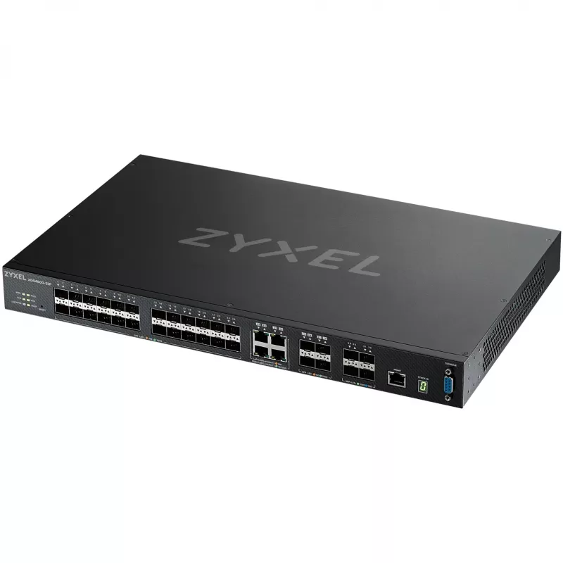 Zyxel XGS4600-32F valdomas L3 jungiklis, juodas