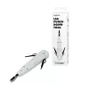 Kabelių užspaudimo replės LOGILINK WZ0001A, skirtos RJ45/RJ11, su įmontuotu pjaustytuvu ir nuėmikliu, baltos