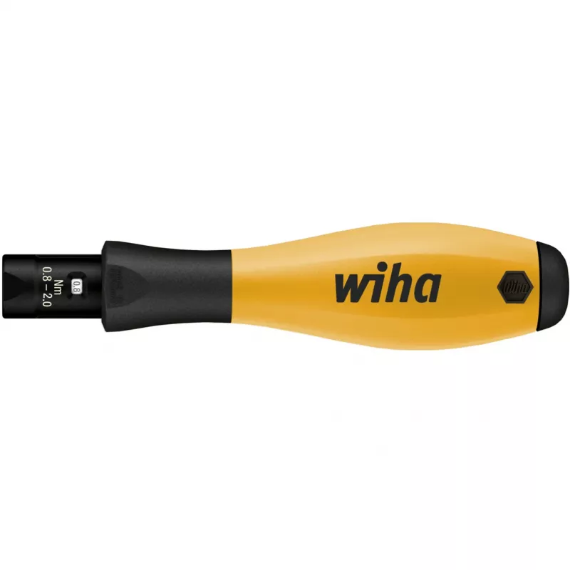 Wiha ESD sukimo momento atsuktuvas TorqueVario-S 0.8 - 2 Nm DIN EN 61340-5-1, DIN EN ISO 6789, DIN EN 26789 (26866)