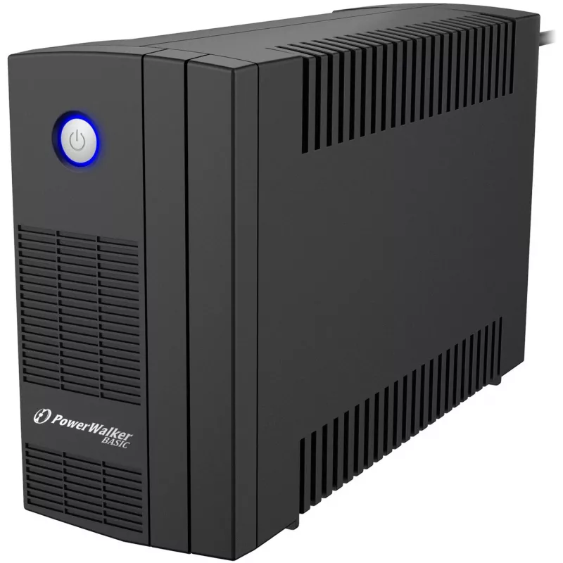 PowerWalker Basic VI 850 SB Line-Interactive 850VA 2AC-Outputs Tower Juoda Uninterruptible maitinimo šaltinis (UPS) (10121067)