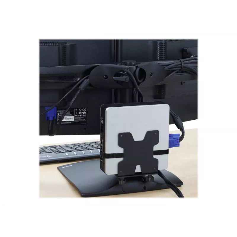 Ant stalo tvirtinamas CPU laikiklis Ergotron 80-107-200 juodas