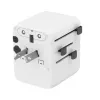 Kelioninis maitinimo adapteris GEMBIRD TPA-1A2C20-01-W — 20 W, USB-A (18 W) + 2× USB-C (20 W), Type E kištukas, baltas