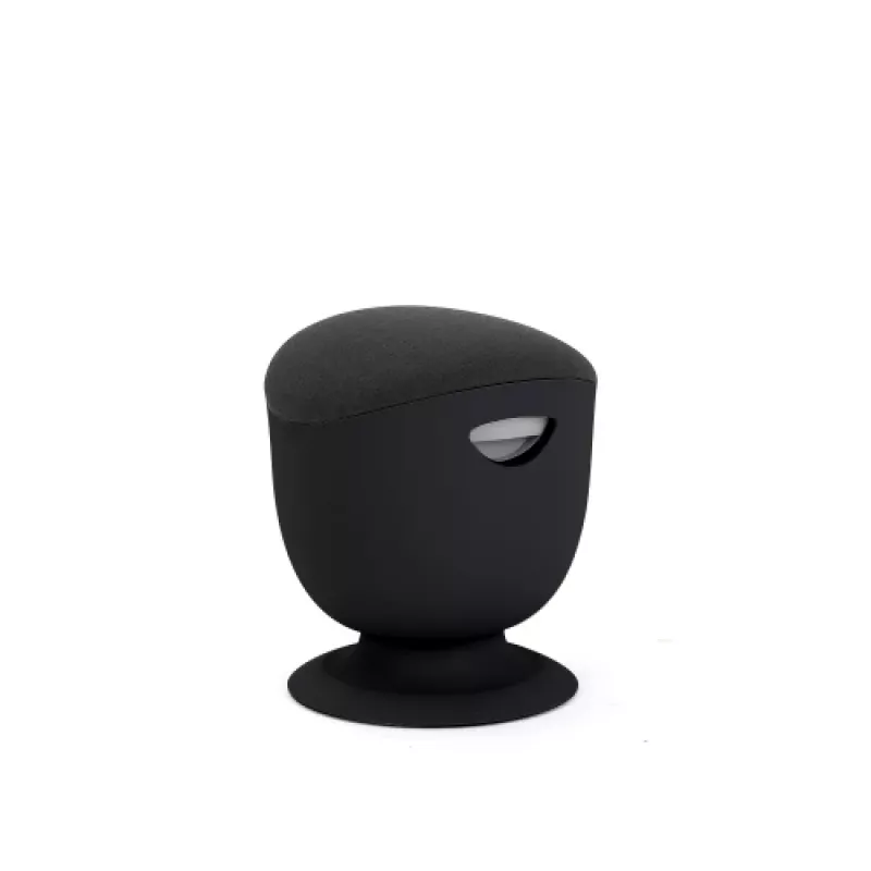 Up Up Seul ergonomic balance stool Juoda, D48 Juoda (Dark Pilka) fabric