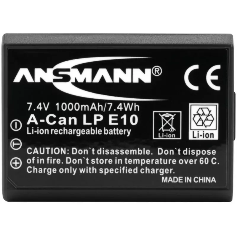 Ansmann A-Can LP-E10 ličio jonų baterija, 1000 mAh