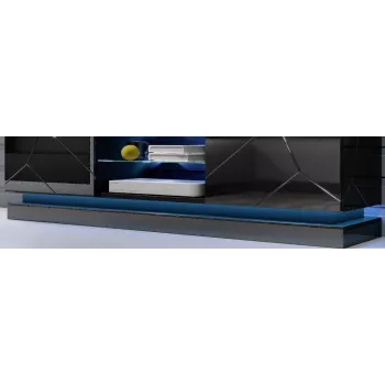 LED šviesos juostelė cama meble QIU 160, paviršinio montavimo, mėlyna šviesa, kintamosios srovės maitinimas, 1 vnt.