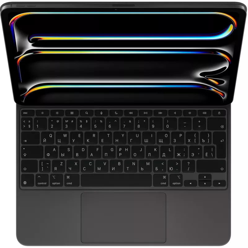 APPLE Magic Keyboard, skirta iPad Pro 13 colių (M4) – rusiška – juoda