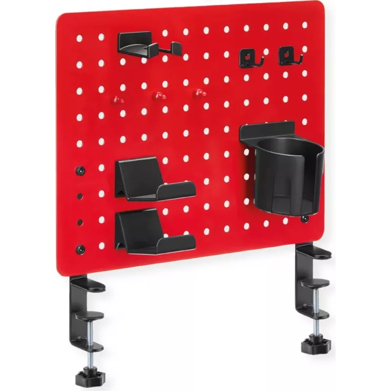 VALUE Pegboard f.Gamer Clamp Mount Raudona (17.99.0099)