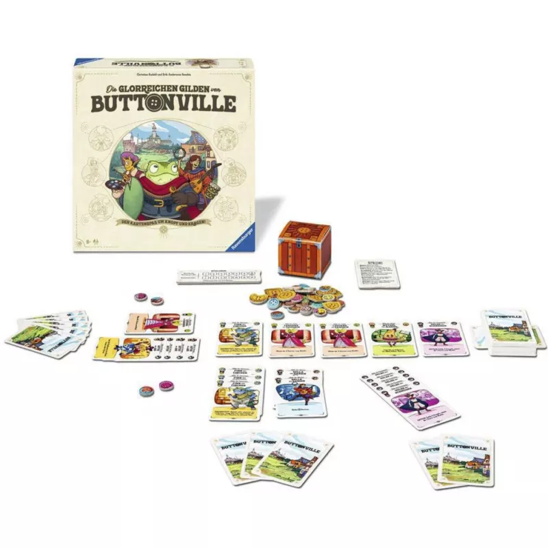 The Glorious Guilds of Buttonville, Kortų žaidimas