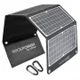 Saulės skydelis RealPower SP-30E 30W USB 5V juoda balta