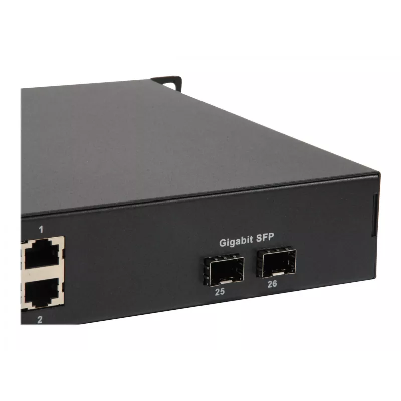 Nevaldomas komutatorius LevelOne FGP-2602W380 26 prievadų Fast Ethernet PoE