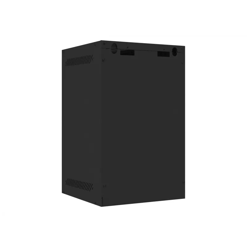 Prie sienos tvirtinamas tinklo stovas LANBERG WF10-2309-00B — 9U, 280×469×310 mm, IP20, juodas