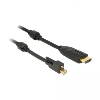 Vaizdo kabelio adapteris DeLOCK 83731 Mini DisplayPort į HDMI 3 m juodas
