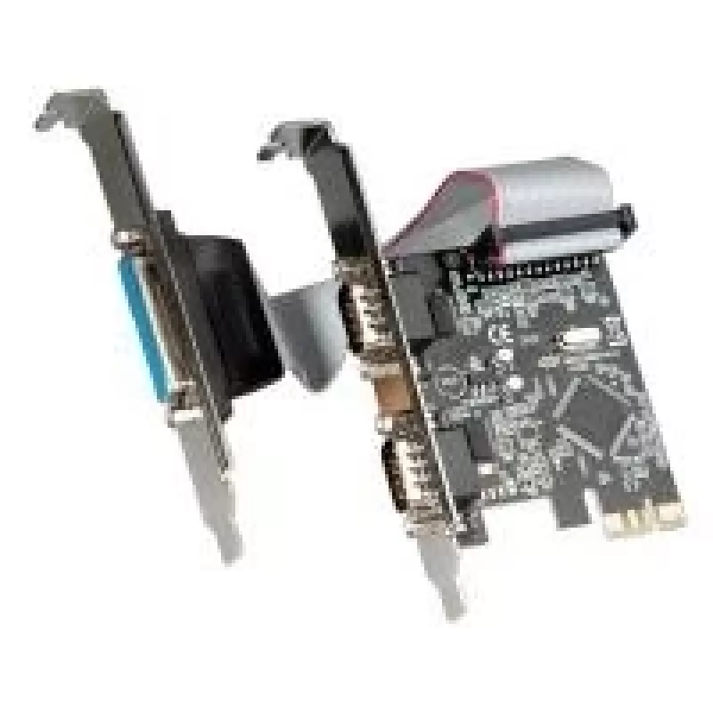 VERTĖ PCI-Express plokštė, 2x serijinis RS232, D-Sub 9, 1x lygiagretus EPP/ECP (15.99.2116)