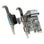 VERTĖ PCI-Express plokštė, 2x serijinis RS232, D-Sub 9, 1x lygiagretus EPP/ECP (15.99.2116)
