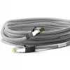 Goobay CAT 8.1 korekcinis kabelis, S/FTP (PiMF), pilkas, 0,5 m - LSZH be halogenų, varis AWG 24 (55135)
