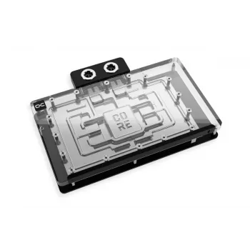 Galinė plokštelė Alphacool 10268 Akrilas Aliuminis Chromas Varis Nailonas Juoda 160,8 mm