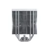 CPU aušintuvas Montech NX400, 120 mm ventiliatoriai, baltas, matmenys 156×74×120 mm, TDP 270 W