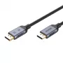 UNITEK C1628GY01-1M DisplayPort kabelis, juodas, pilkas