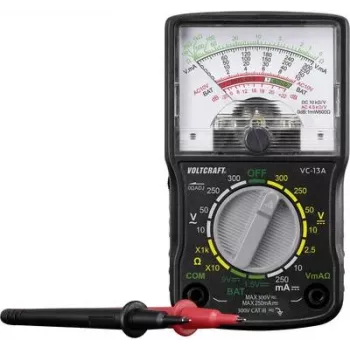 VOLTCRAFT VC-13A rankinis multimetras analoginis CAT III 300 V (VC-13A)