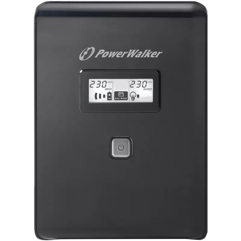 PowerWalker VI 2000 LCD 2 kVA 1200 W 2 kintamosios srovės lizdai (-ų)