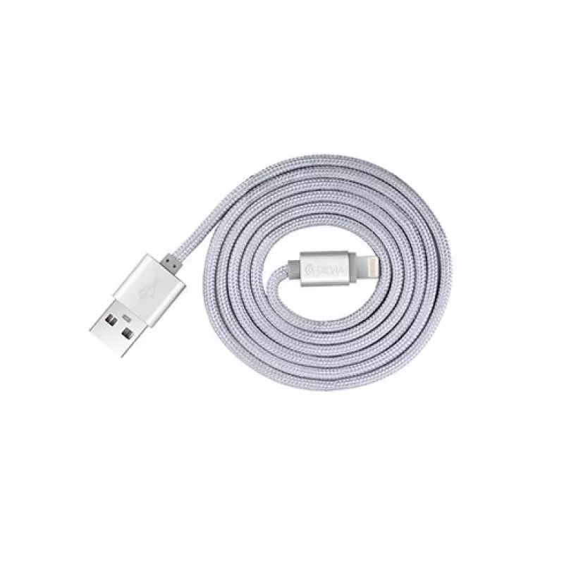 Devia Fashion Series Lightning laidas 2.4A 1,2 m — įkrovimas ir duomenų sinchronizavimas su Apple įrenginiais