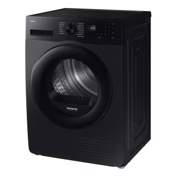 Samsung džiovintuvas DV90DG52A0ABLE, juodas, SpaceMax, Higiene care, 9kg, A+++, šilumos siurblys, juodas