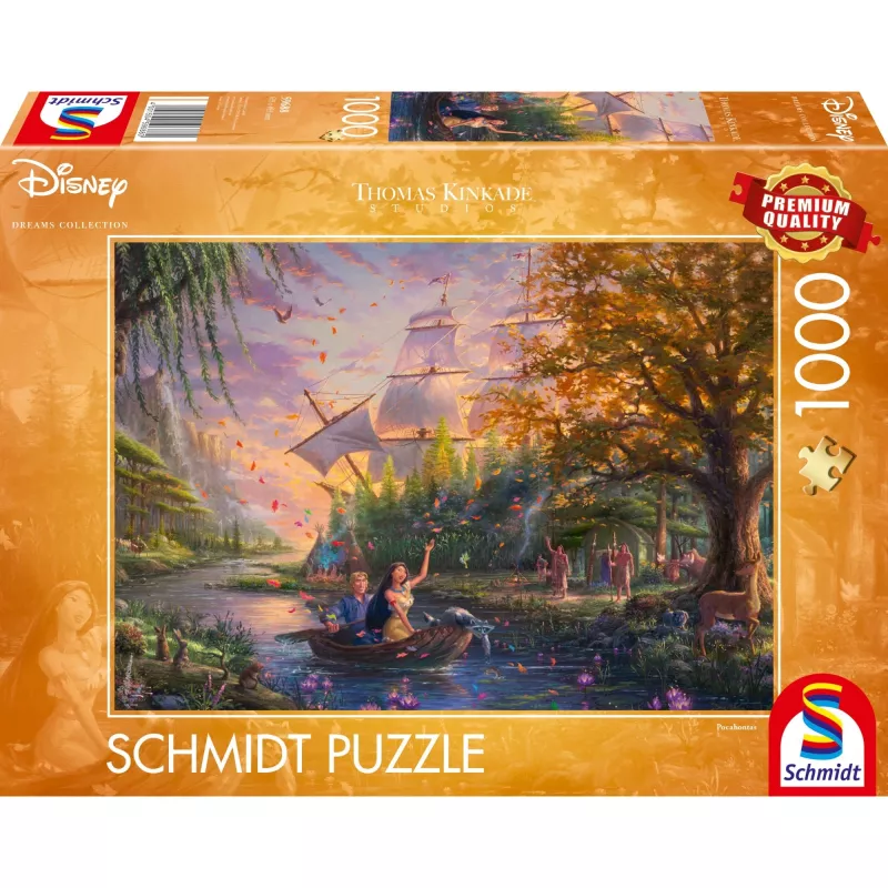 Puzzle Schmidt Spiele Disney Pocahontas 1000 vnt. Cartoons