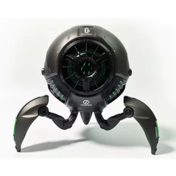 Zoeao GravaStar F Bluetooth garsiakalbis metalo pilkumo - Garsiakalbis - Garsumo valdymas