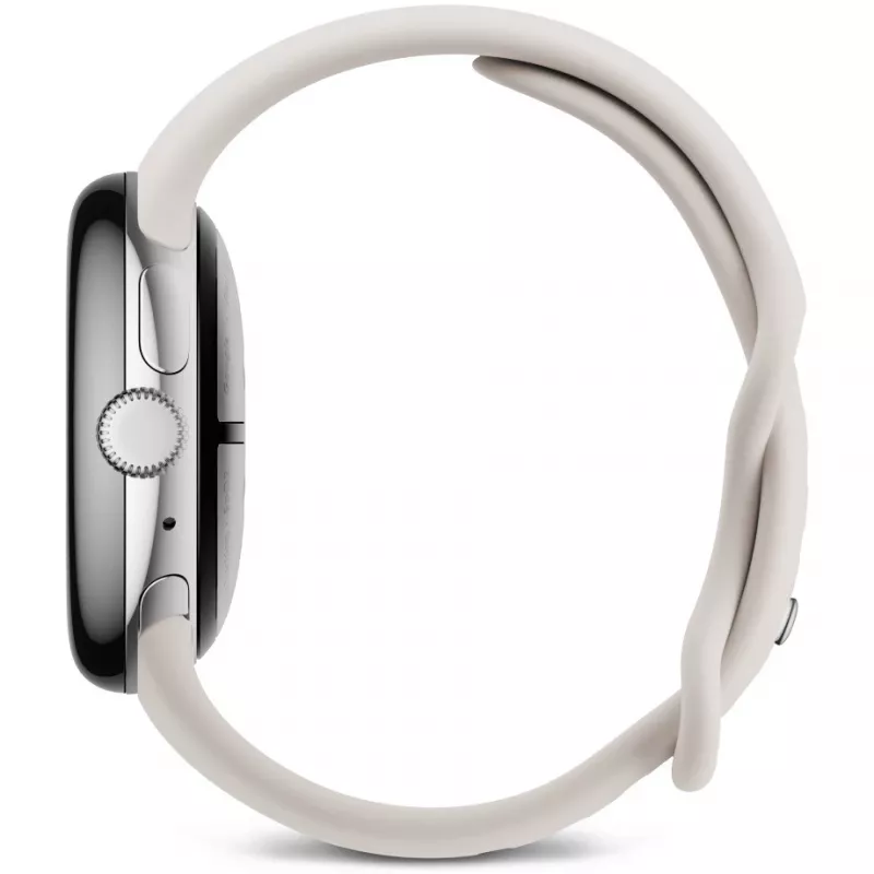Google Pixel Watch 3 LTE Sport Wristband 41mm, Sidabrinė/Porcelain
