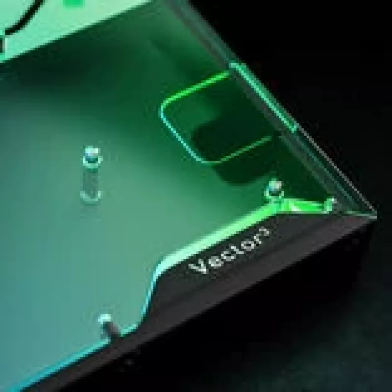GPU vandens blokas ek water blocks EK-Quantum Vector3 TUF RTX 5090 RGB — grafikos plokštės aušinimas, visiškai dengiantis, suderinamas