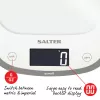 Salter 1050 WHDR Balta Curve Glass Electronic Digital Kitchen Scales