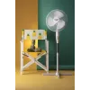 Adler | AD 7305 | Stovintis ventiliatorius | Baltas | Skersmuo 40 cm | Greičių skaičius 3 | Sukiojimas | 45 W