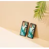 Apsauginis telefono dėklas iKins Samsung Galaxy Note 20 – Aqua Agate dizainas