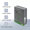 Qoltec, saulės MPPT įkrovimo valdiklis su temperatūros jutikliu 20A 12V/24V Ekranas LCD 2 x USB