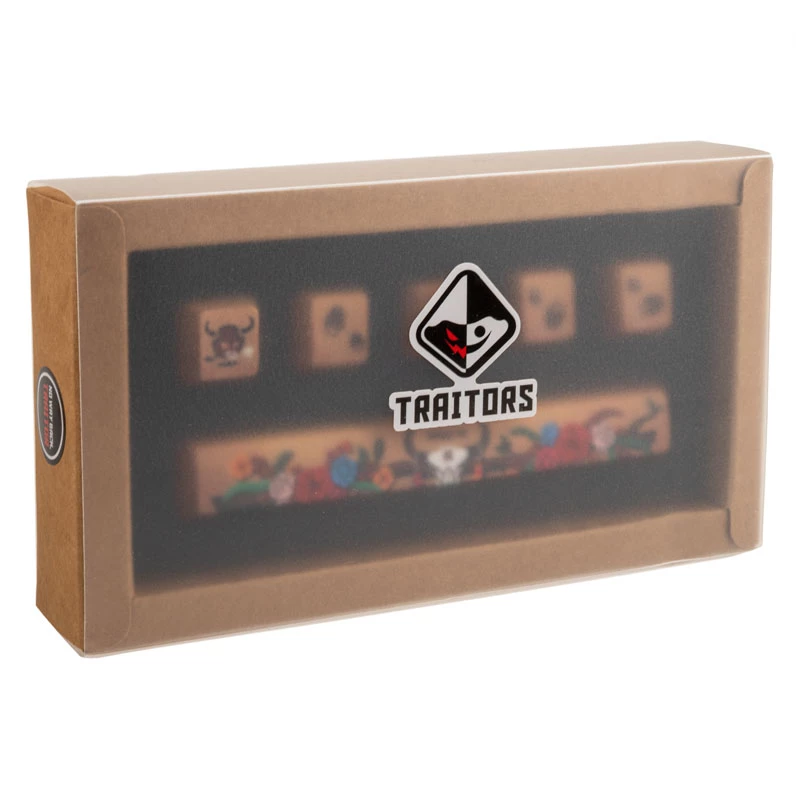 Keycap rinkinys Traitors MMXXI Ox — PBT 5‑pusių dažų sublimacija, modelis TRDMO7712